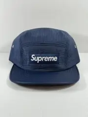 Supreme FW15 Contour Stitch Camp Cap Hat NAVY DEADSTOCK BRAND NEW BOX LOGO