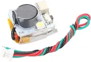 RC 100DB Buzzer Alarm Drone Finder Buzzer FPV Racing Drone Compatible BF/CF Flight Controller White 18x17x14mm 1 x RC Buzzer Alarm1 x Connect Cable