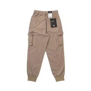 【Dickies】女款沙色兩側立體口袋鬆緊腰縮口褲｜DK010859CH1