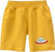 [Generic] Boys Size 12 Athletic Shorts Toddler Kids Baby Boys Jogger Shorts Summer Cotton Casual Cartoon Short Active Pants with Pockets Boys Retro Shorts