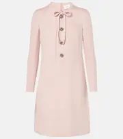 [Giambattista Valli] Giambattista Valli Bow-detail minidress AU 4 pink