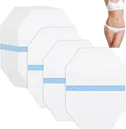 [Huaerle] 60 Pcs Octagon Thigh Lift Tape Skin Lifting Tape Invisible Thigh Tape Transparent Cellulite Adhesive Body Tape for Women Girls, 8 x 6 Inch