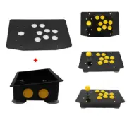 DIY Arcade Joystick Kits Part 8 Buttons Arcade Joystick Acrylic Panel Inclined C