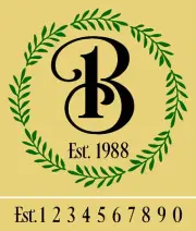 REUSABLE STENCIL ITEM 9282 U 12"x12" - ALPHABET "B" EST. SET -MYLAR STENCILS