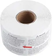 ARTIBETTER 1Roll Candle Wax Melting Safety Stickers Adhesive Warning Labels for Candle Making Selling Stylish Decals for Scented Taper Candles Compatible
