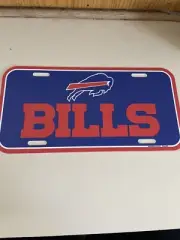 Buffalo Bills License Plate NFL Go bills Fan Cave Game Room , Garage
