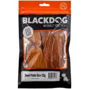 Blackdog Sweet Potato Slice Dog Treats - 120g