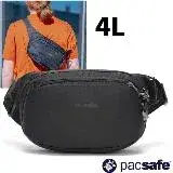 【Pacsafe】Vibe 100 Hip Pack 防盜斜背包/腰包/臀包4L.RFID護照包/60141130 黑