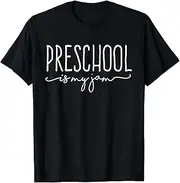 [VidiAmazing] Back to School Preschool is My Jam Pre-K Teachers Student ds203 T-Shirt