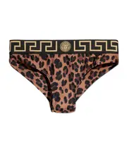 leopard-print bikini bottoms 1,2,3 brown