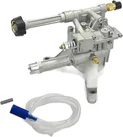 The ROP Shop | 2400 PSI Vertical Aluminum Power Washer Pump PWV(R)24/2.4HB, 2.4 GPM, 7/8" Shaft