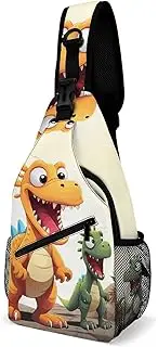 [GHBNK] Cute Otter Crossbody Small Sling Backpack Sling Bag for Women Men Travel Hiking Chest Bag Daypack