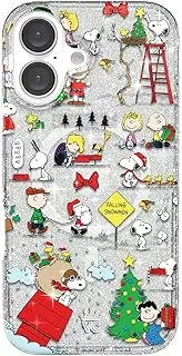 VELVET CAVIAR x Snoopy Phone Case for iPhone 16 - Compatible with MagSafe [10ft Drop Tested] - Snoopy Christmas