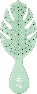 Wet Brush Go Green Mini Detangler, Green - Detangling Travel Hair Brush - Ultra-Soft IntelliFlex Bristles Glide Through Tangles & Gently Loosens Knots While Minimizing Pain, Split Ends & Breakage