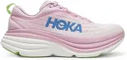 [HOKA ONE ONE] Women's Bondi 8 Running Shoes, Shell Coral/Peach Parfait, 5 UK, Shell Coral Peach Parfait, 7 US