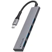 Bonelk USB-C to USB 3.0 4-Port Hub Grey