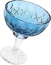 Alipis Timeless Vintage Glass Bowl 220ml Sundae Cup for Ice Cream Trifle Yogurt