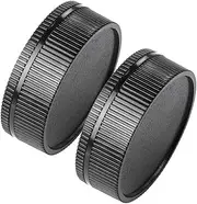 Body Cap and Lens Rear Cap Cover Replacement Set for Leica R-Mount LR Lens&Cameras,2 Sets