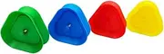 4pcs Poker Card Rack Hands Triangle Shaped Poker Organizer Sturdy Plastic for Adults Boys and Girls