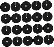 FONDOTIN Gardening Control Ring 20pcs Non-Woven Tree Mulch Ring Barrier Mats for Trees Protector Mat