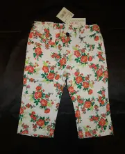 Girls BNWT "Pumpkin Patch's - Charlie & Me" Floral Skinny Cropped Jeans– Size 4