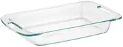 Pyrex Easy Grab 3-Quart Oblong Glass Bakeware Dish
