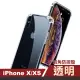 iPhone X XS 透明四角防摔氣囊手機保護殼(iPhoneXS手機殼 iPhoneX手機殼)