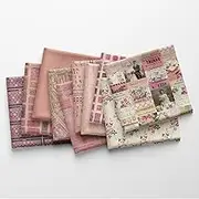 Eclectic Elements Palette: Pink Fat Eighth Bundle (10 pcs) by Tim Holtz for FreeSpirit (TH.Palette.Pink.10FE)