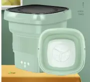 LaPHing HoUSe Household mini portable small folding all-in-one washing machine