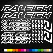 FITS Raleigh Vinyl Decals Sheet Bike Frame Cycle Cycling Bicycle Mtb Road