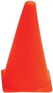 Field Marking Cones 9" Orange Cones Soccer Football Heavy Duty Case of 25pcs