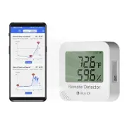 WiFi Temperature and Humidity Detector, Data Logger, App Monitoring - NIB