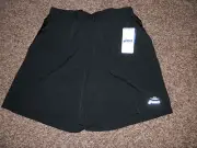 Mens Asics 75 Running Shorts Run Short Black Large $45 7" Compression Brief