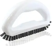 The Crown Choice Grout Cleaning Brush | Grout Cleaner and Scrubber Brush with Stiff Nylon Durable Bristles | Scrub Brushes for Cleaning Bathroom, Tile, Kitchen, Floor, Bathtub and Carpet