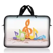 10" 10.1" 10.2 9 8 Laptop Sleeve Netbook Sleeve Bag Case Cover Tablet Music Note