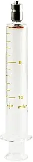 Interchangeable Glass Syringe Metal Luer Lock Tip (CL), 10 ML (Pack Of 10)