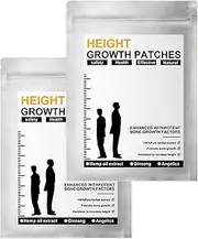 HeightenUP Acupunture Slimulating Foot Patch, Height Growth Patches, Height Increase Foot Patch, Bone Growth Foot Sticker, Height Increasing Foot Patch, Grow Taller for Adult and Teens (12pcs)