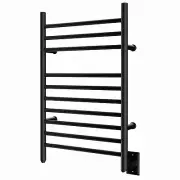 HEATGENE Bath Towel Warmer Compact Heated Towel Rack Wall-Mounted Hardwired