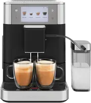 KitchenAid Fully Automatic Espresso Machine With Milk Container Cast Iron Black