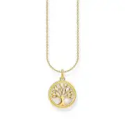 Thomas Sabo THOMAS SABO Necklace with tree of love pendant - gold