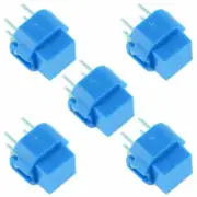 5 x Blue Square PCB Keyboard Tactile Push Switch SPST