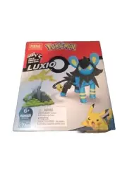 Mega Construx Pokemon Luxio Construction Set 67 Pieces Rare New Sealed!!