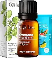 [Gya Labs] Oregano Essential Oil for Skin - Natural Oregano Oil for Self-Care - Oregano for Nails, Diffuser, Aromatherapy, DIY & Candle Making - Fresh & Earthy (10ml)