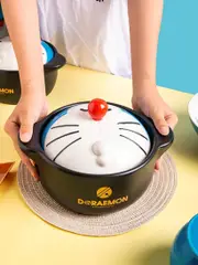 Bear 1.5L Doraemon Heat Resistant Casserole with Lid TBKIT001065
