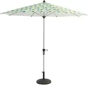 Parasols 9' Beach Patio Pool Umbrella Outdoor Garden Table Umbrella with 8 Sturdy Ribs Aluminum Pole (Size : 9 Ft/270cm)