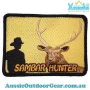 Australian Sambar Hunter Patch - Hook Backing | ✔✔✔ Fast Free Shipping ✔✔✔