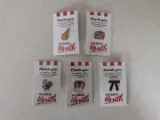 Rare KFC Youth Enamel Badge/Pins Unopened On Original Cards