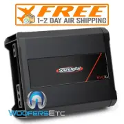 SOUNDIGITAL EVOX2 1000.1 1-OHM MINI MONOBLOCK 1000W RMS MOTORCYCLE AMPLIFIER NEW