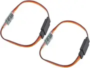 QUMIIRITY 2pcs High Voltage Signal Inverter for Airplane Robot Car Steering Gear Parts Compatibility Flexible Direction Control Practical Accessory for Enhanced