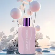 3.4 ounces of women's light perfume spray with pear, musk mallow,iris fragrance